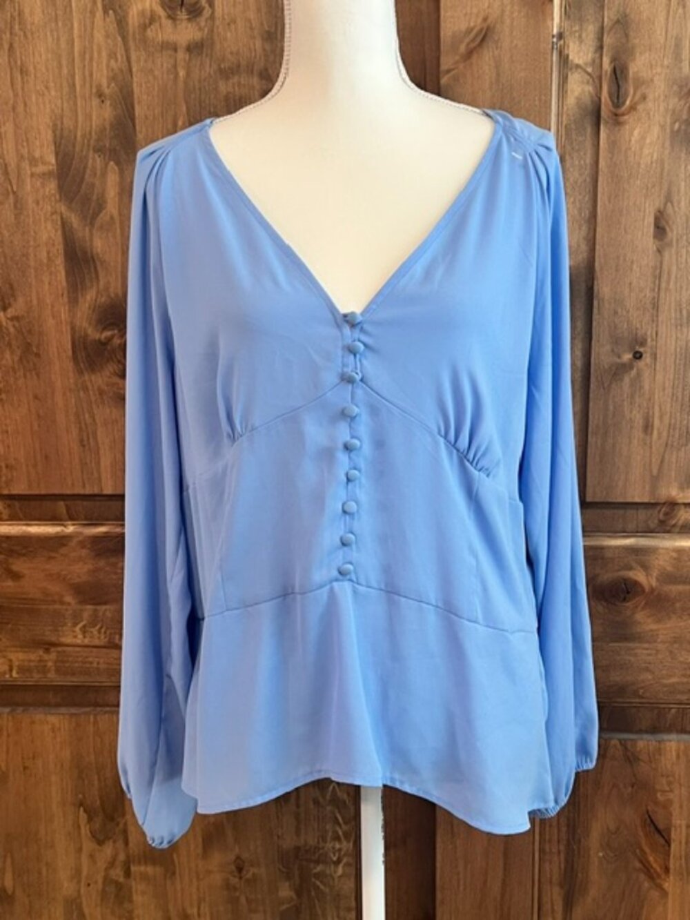 Belle Sky Contemporary Blue Blouse